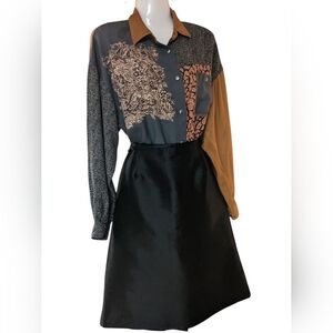 Together Retro Ladies Blouse Size L